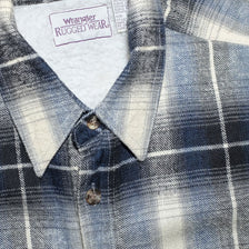 Vintage Wrangler Fur Flannell Jacket Large - Double Double Vintage