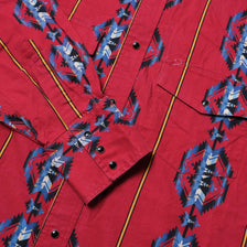 Vintage Wrangler Pattern Shirt XLarge
