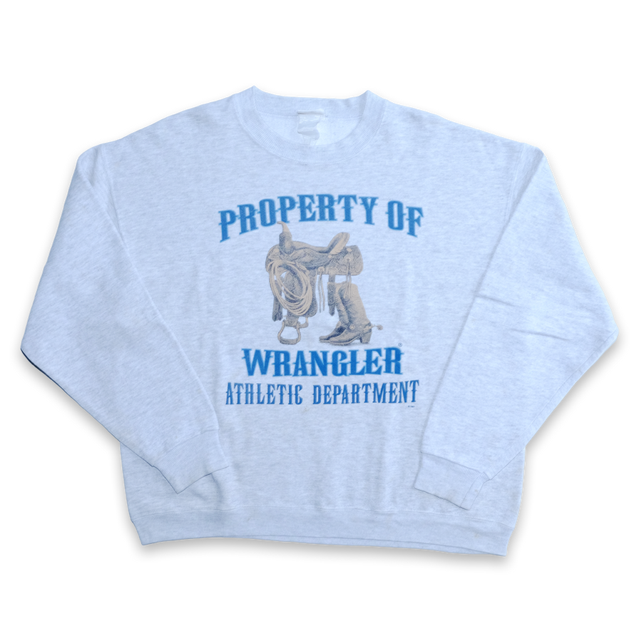 Vintage Wrangler Sweatshirt Medium - Double Double Vintage