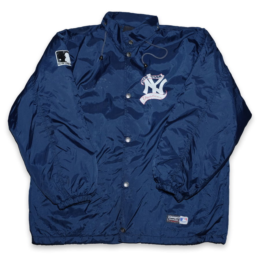 Vintage New York Yankees Coach Jacket XLarge - Double Double Vintage