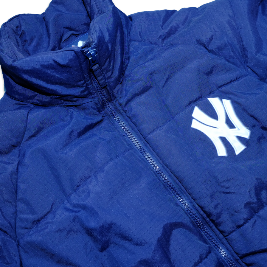 Vintage New York Yankees Puffer Jacket Large - Double Double Vintage