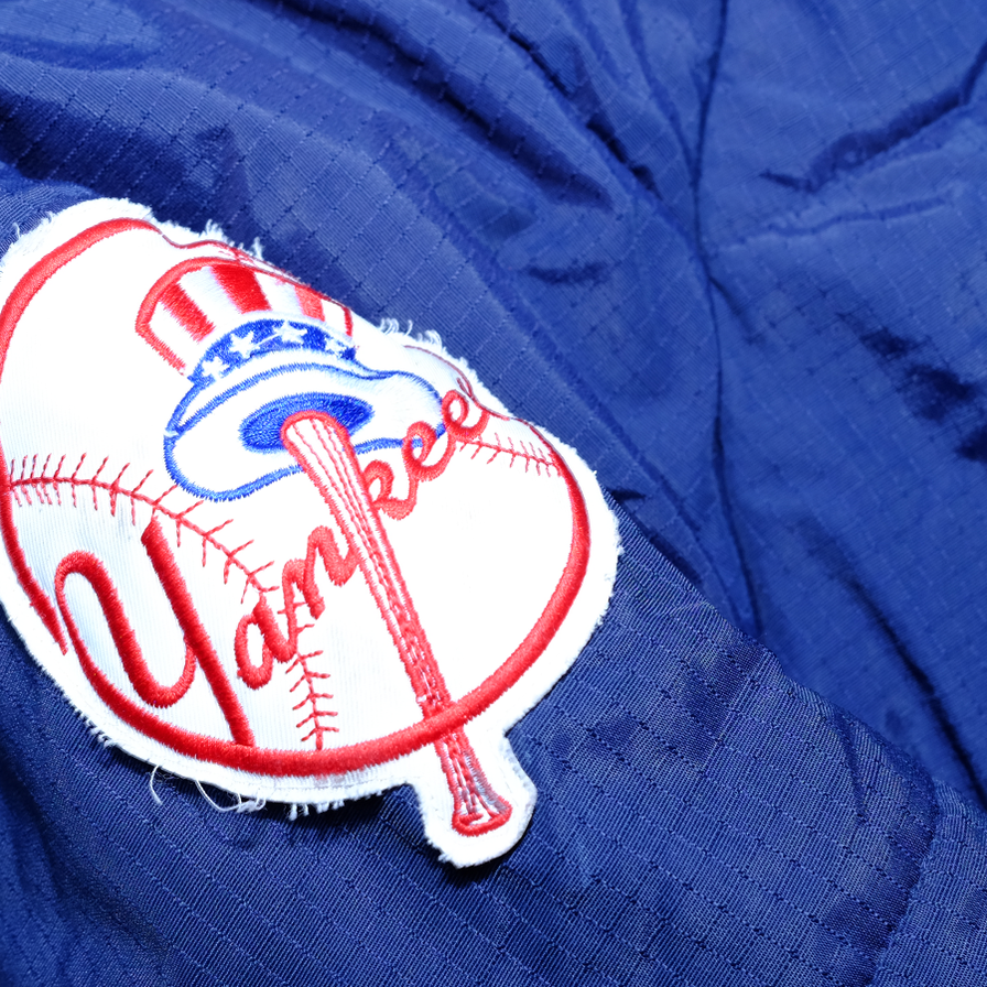 Vintage New York Yankees Puffer Jacket Large - Double Double Vintage