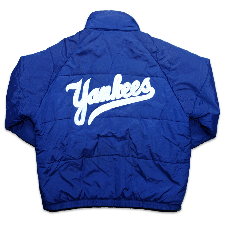 Vintage New York Yankees Puffer Jacket Large - Double Double Vintage