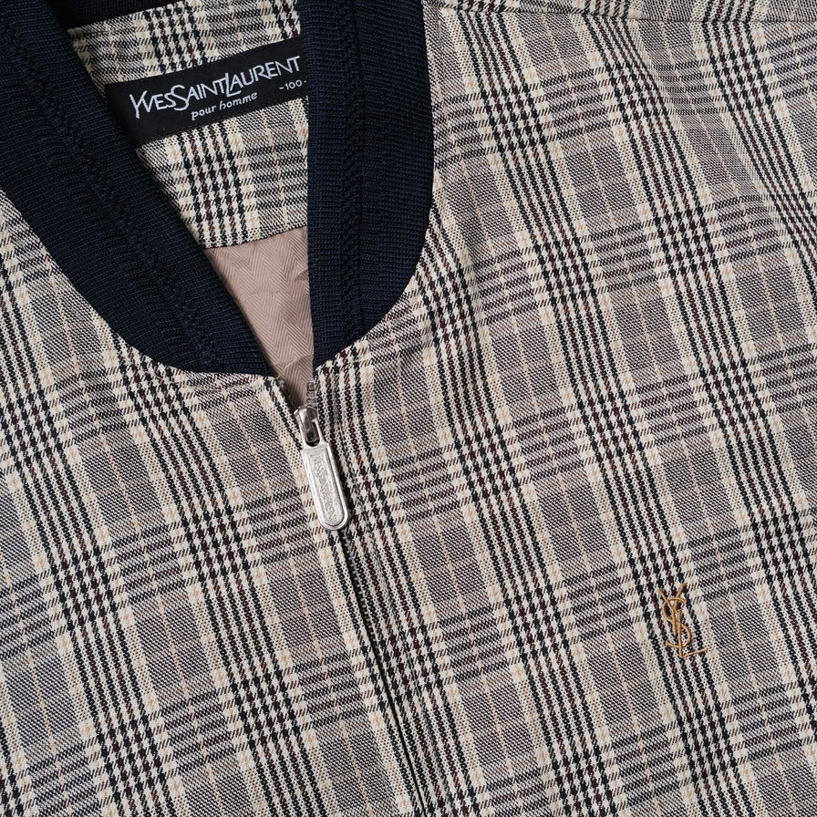 Vintage YSL Light Bomber Jacket Large / XLarge