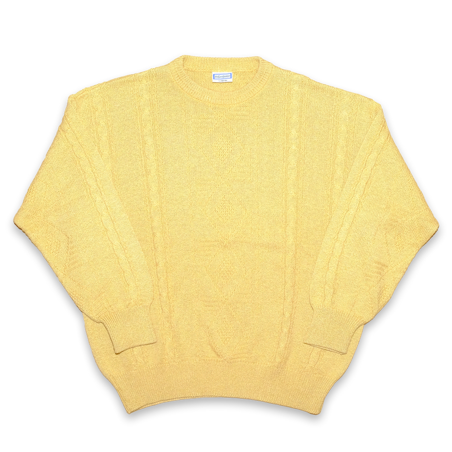 Yves Saint Laurent Knit Sweatshirt Large / XLarge - Double Double Vintage