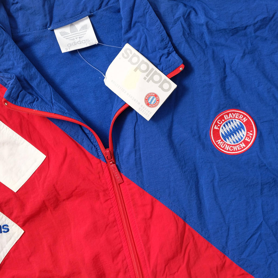 Vintage DS adidas FC Bayern Track Jacket Large 
