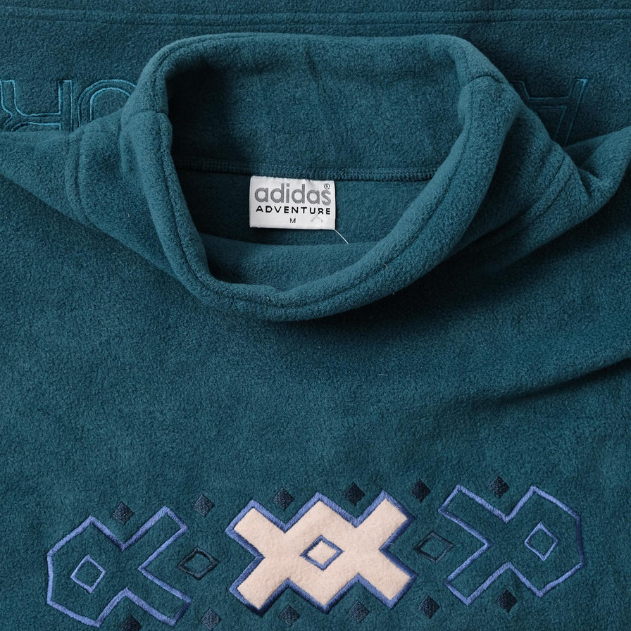 Vintage DS adidas Turtleneck Fleece Sweater XLarge 