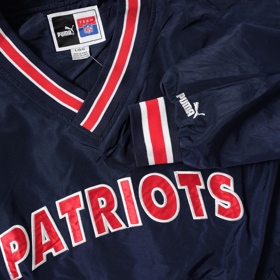 Vintage New England Patriots Windbreakrer Large 
