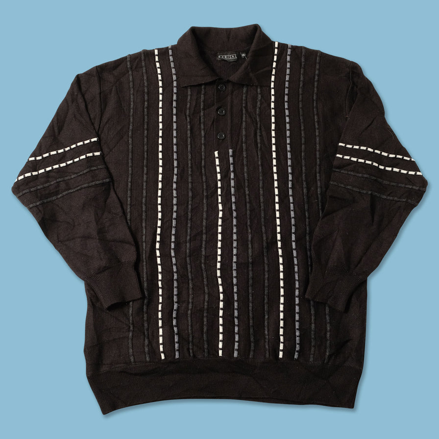 Vintage Coogi style Knit Sweater Large 