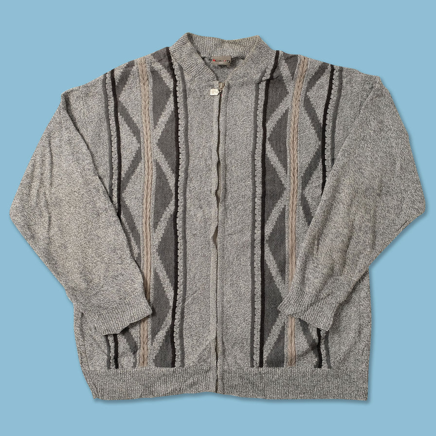 Vintage Knit Jacket Large 