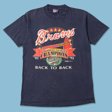 1992 Atlanta Braves T-Shirt Medium 