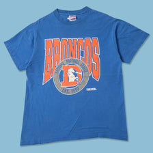 Vintage Women's Denver Broncos T-Shirt Medium 