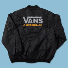 Vintage Vans Padded Bomber Jacket Large 