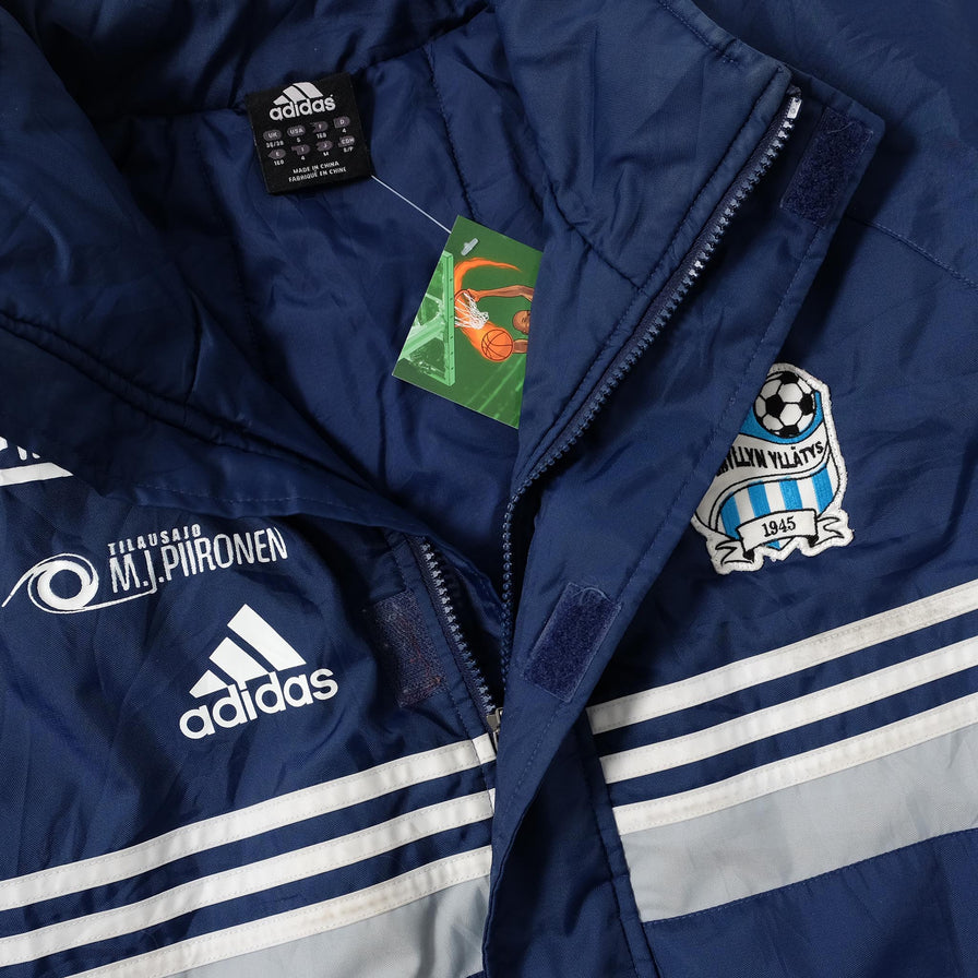 Vintage adidas Padded Coat Small 