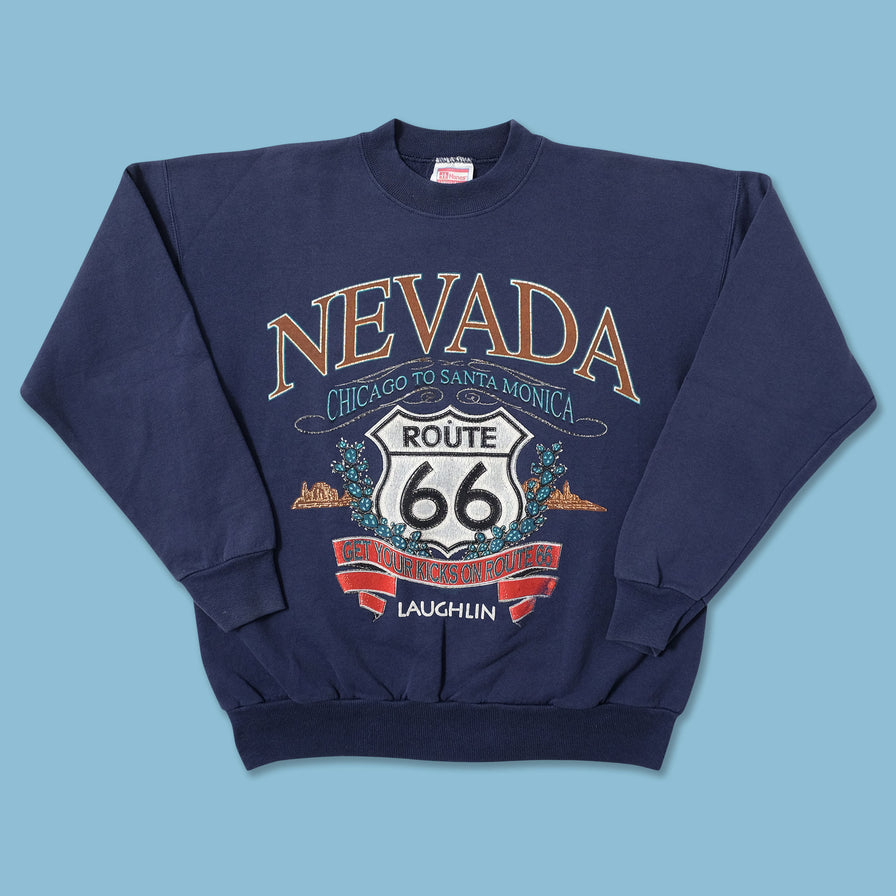 Vintage Nevada Route 66 Sweater Medium 