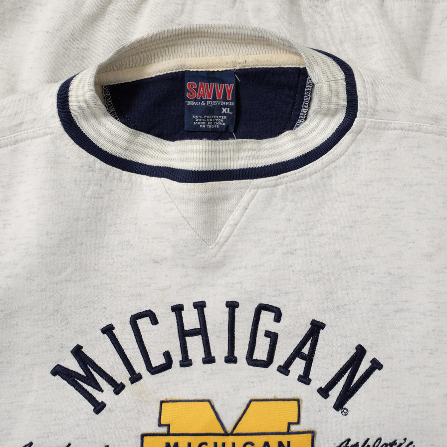 Vintage Michigan Wolverines Sweater XLarge 
