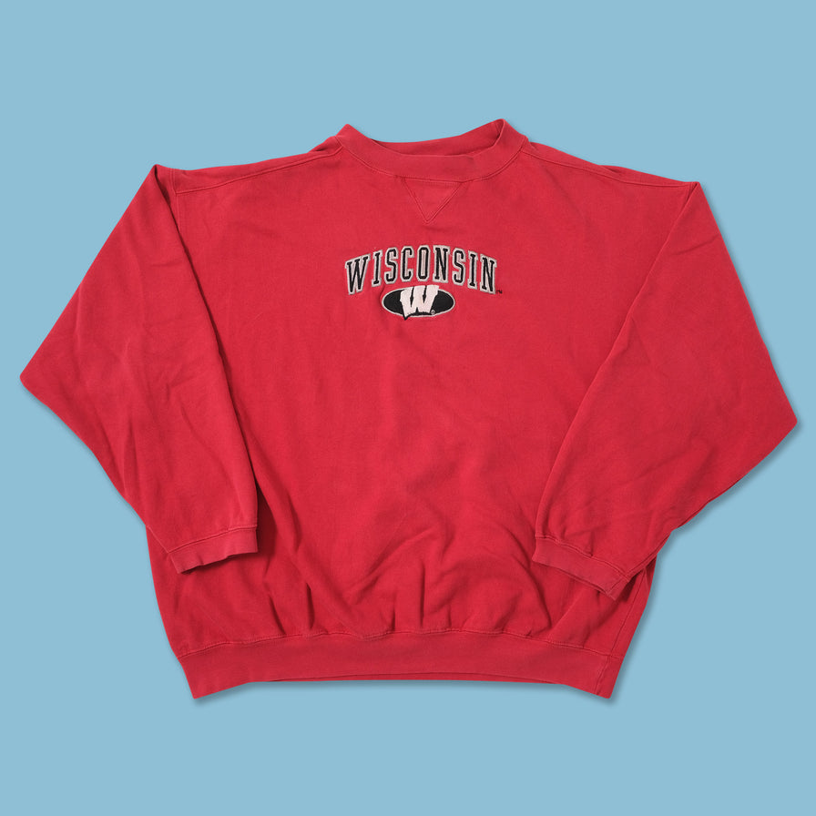 Vintage Wisconsin Badgers Sweater XLarge 