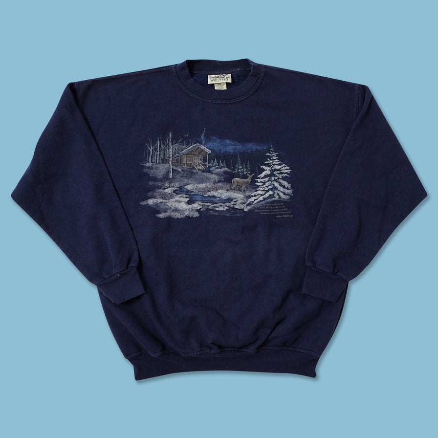 Vintage Winter Sweater Large 