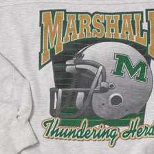 Vintage Marshall Thundering Herd Sweater Large 