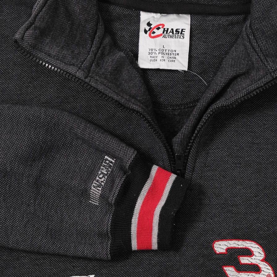 Vintage Dale Earnhardt Q-Zip Sweater Large 