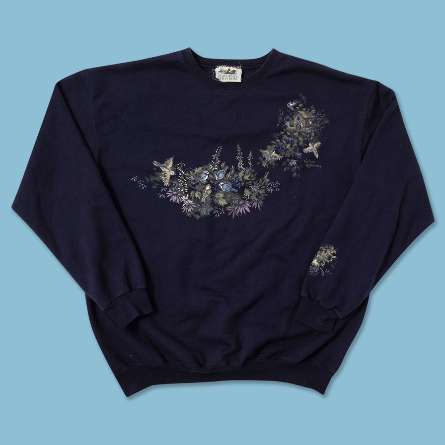 Vintage Women's Bird Sweater Large 