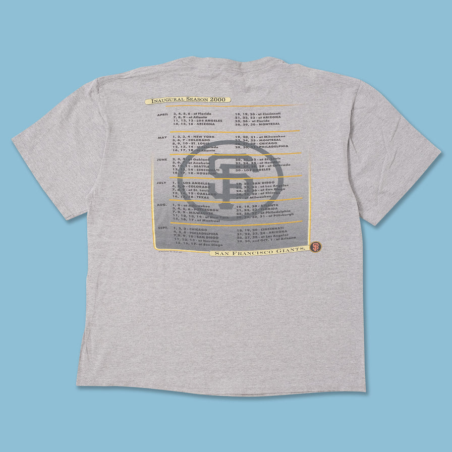 2000 Pacific Bell Park San Francisco Giants T-Shirt XLarge 