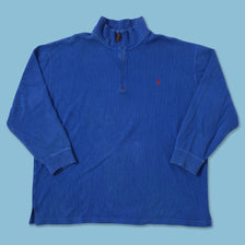 Vintage Polo Ralph Lauren Q-Zip Sweater XXLarge 