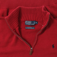 Polo Ralph Lauren Q-Zip Knit Sweater Medium 