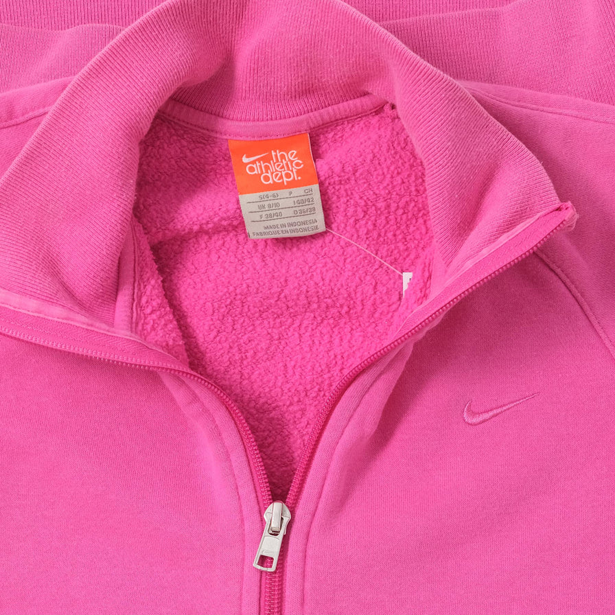 Vintage Women's Nike Half Zip Sweater Small 