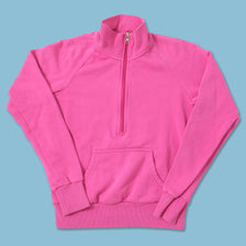 Vintage Women's Nike Half Zip Sweater Small 