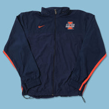 Vintage Nike Illinois Light Jacket Large 