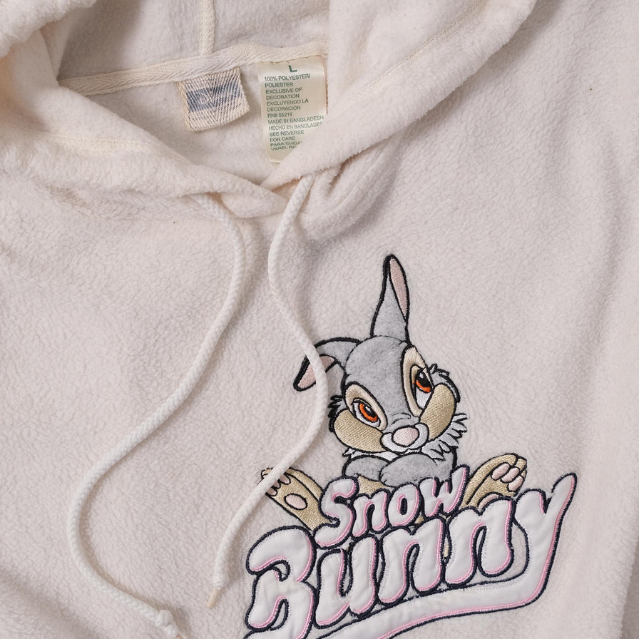 Vintage Women's Fleece Hoody Medium 