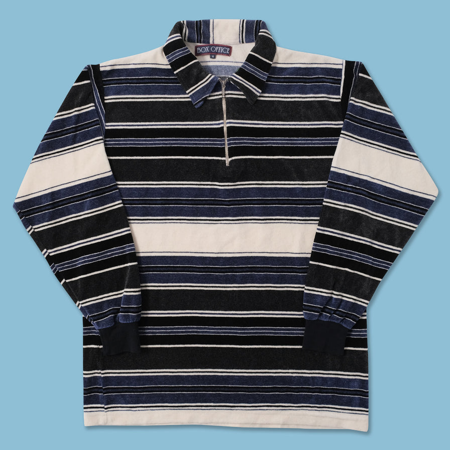 Vintage Collared Q-Zip Fleece Medium 