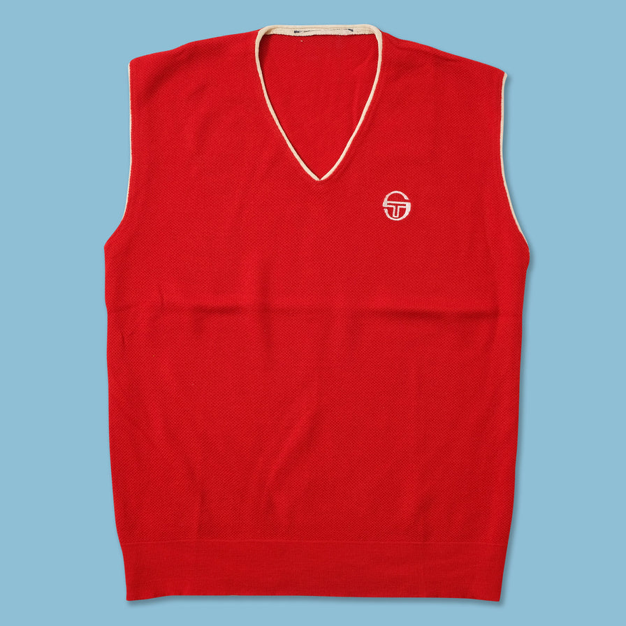 Vintage Sergio Tacchini Sweater Vest Small 