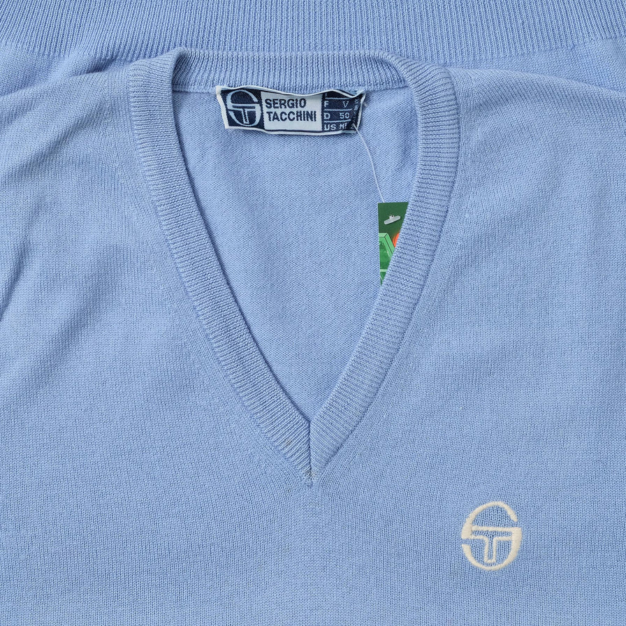 Vintage Sergio Tacchini Sweater Vest Medium 