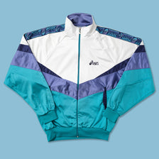 Vintage asics Track Jacket Medium 