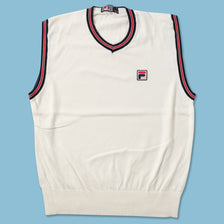 Vintage Fila Sweater Vest Large 