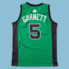 Vintage Champion Boston Celtics Garnett Jersey Medium 