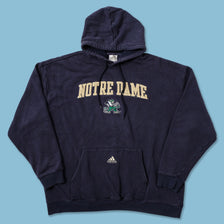 Vintage adidas Notre Dame Fighting Irish Hoody XLarge 