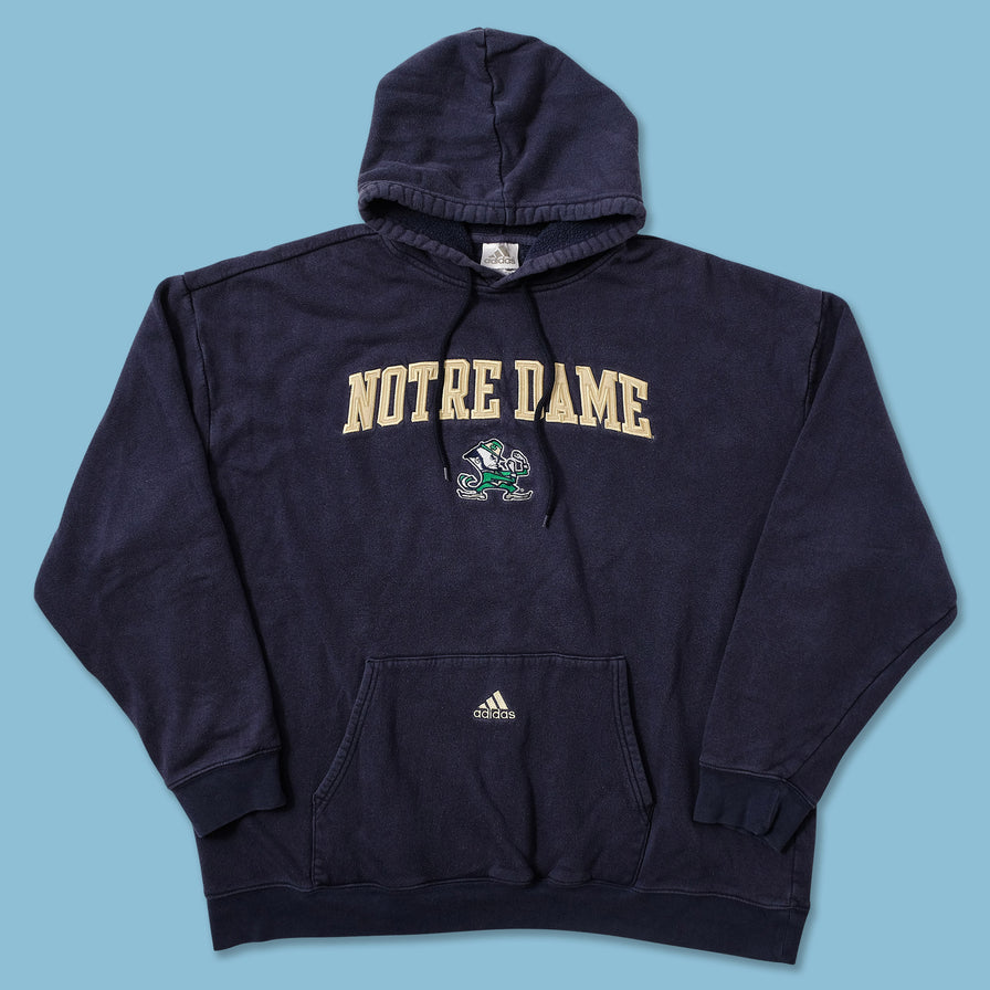 Vintage adidas Notre Dame Fighting Irish Hoody XLarge 