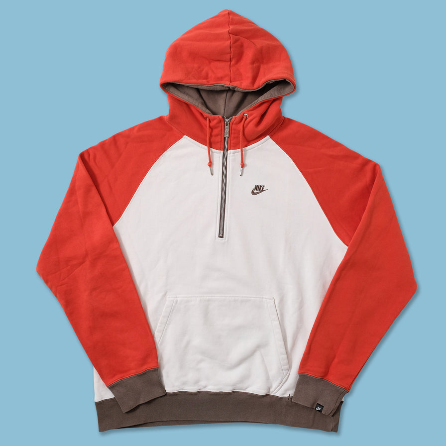 Vintage Nike Q-Zip Hoody Large 