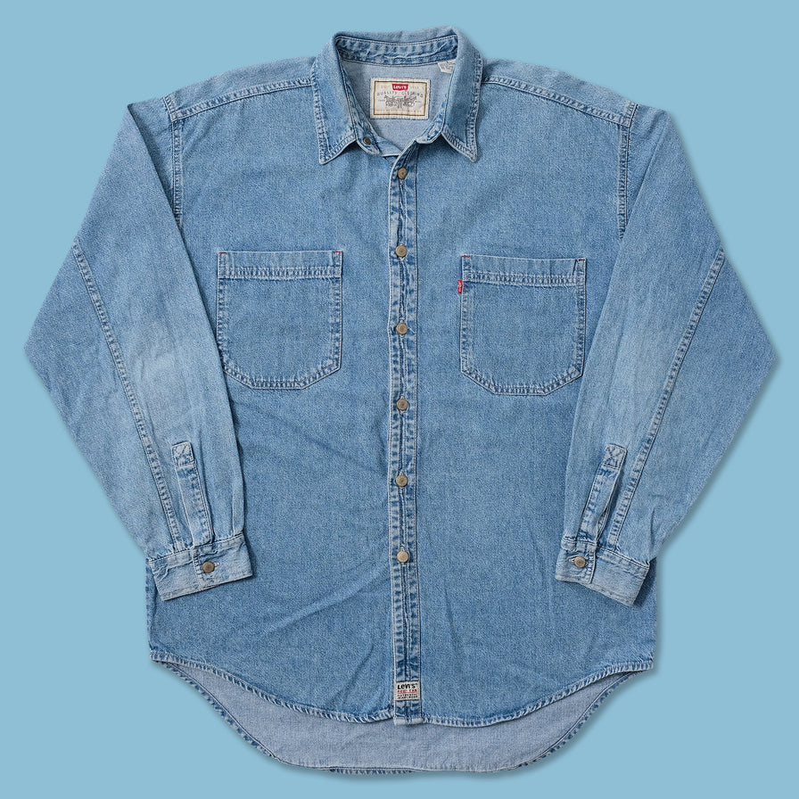 Vintage Levis Denim Shirt XLarge 