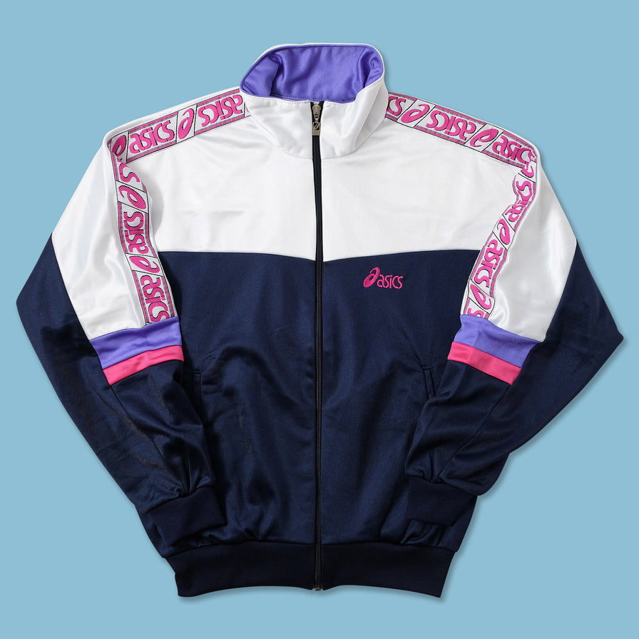 Vintage Asics Track Jacket Medium 