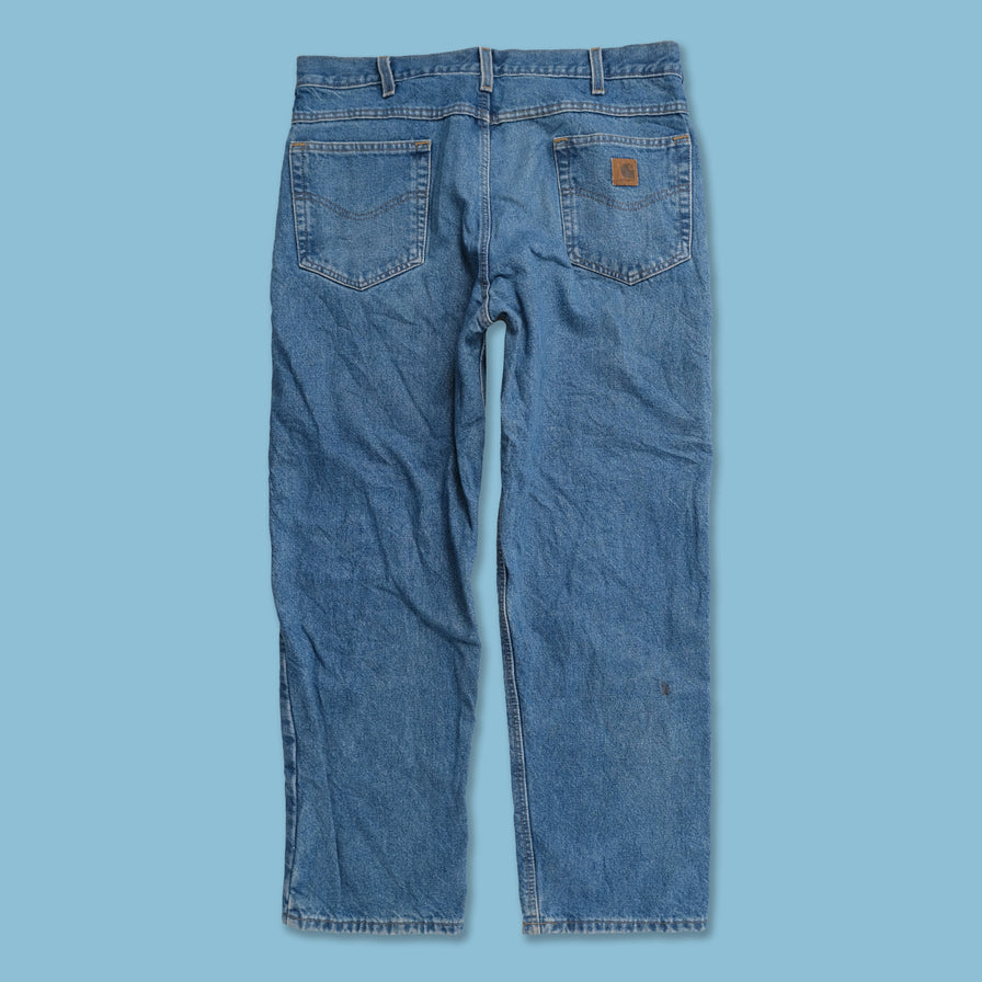 Vintage Carhartt Lined Denim Pants 36x32