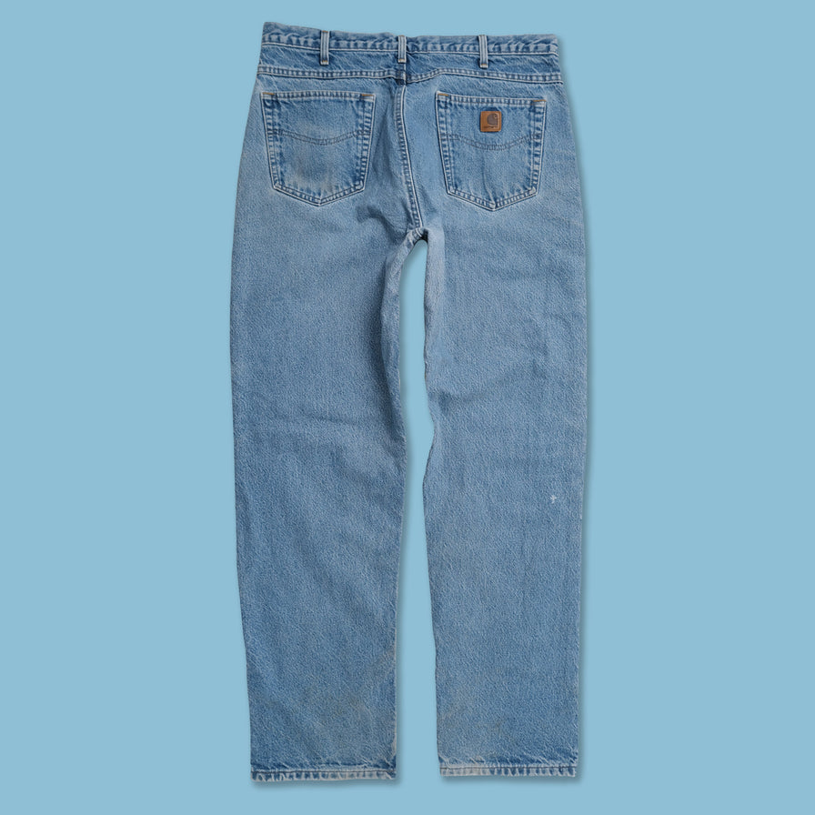 Vintage Carhartt Lined Denim Pants 36x34