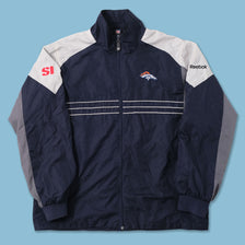 Vintage Denver Broncos Track Jacket Large 
