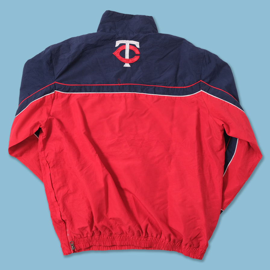 Vintage Minnesota Twins Q-Zip Windbreaker Large 