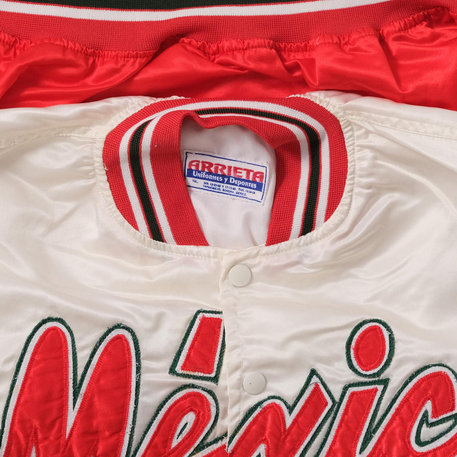 Vintage Mexico College Jacket XLarge 