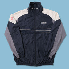 Vintage Seattle Seahawks Track Jacket Large 