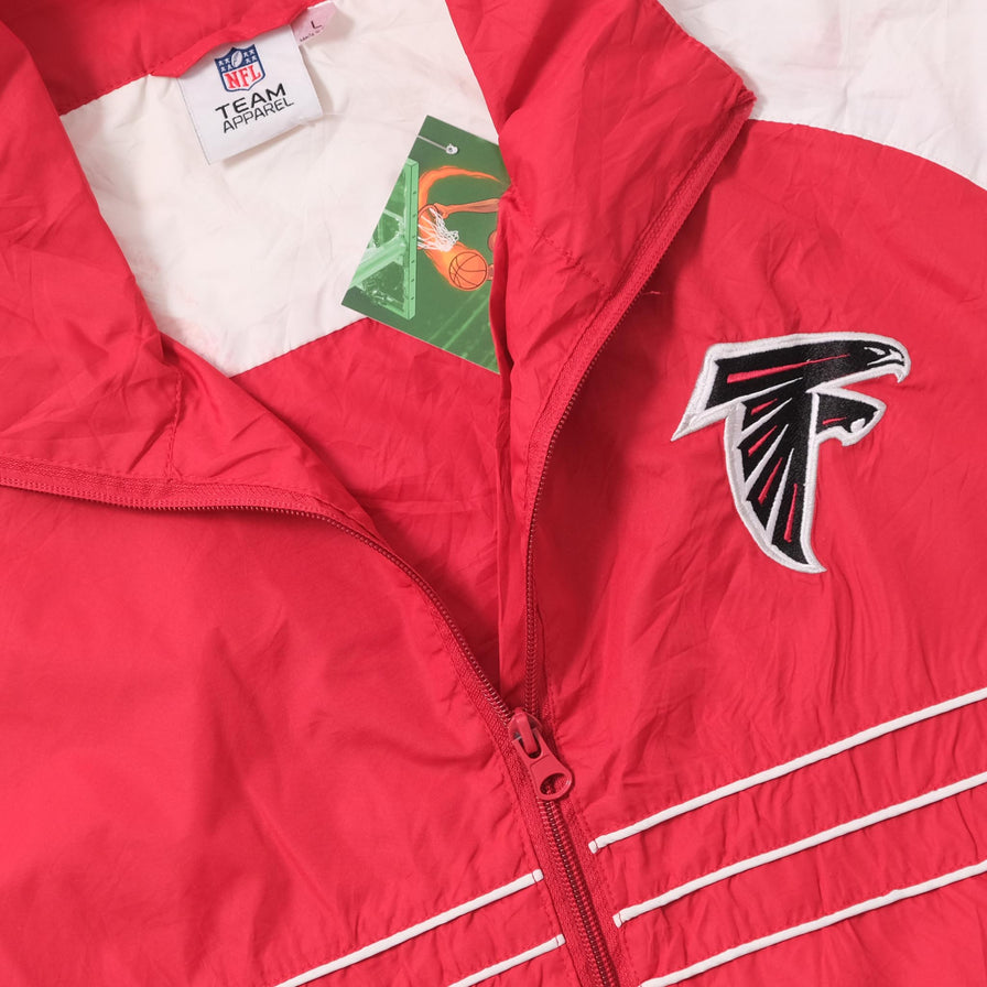 Vintage Atlanta Falcons Track Jacket Large 